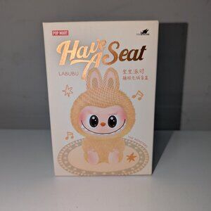 NEW Authentic POPMART Labubu Monsters Have a Seat Vinyl SEALED Blind Box
